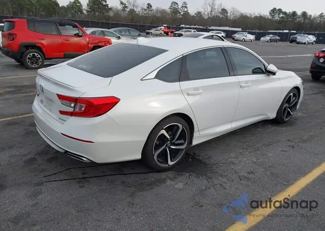 2020 Honda Accord Sport from USA, damaged, VIN 1HGCV1F38LA157894